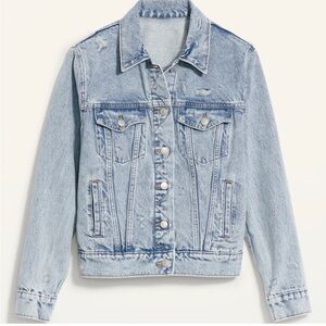 Old Navy Distressed Denim Jacket